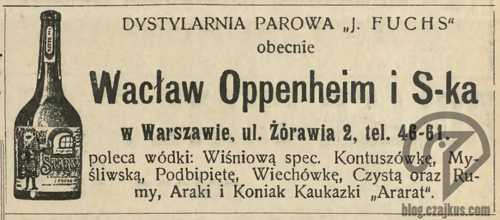 1910 - Oppenheim i S-ka
