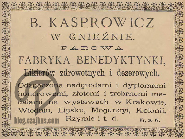 1894 - Kasprowicz Benedyktynka